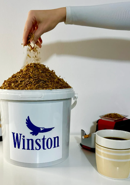 Tutun Winston Albastru la Galeata